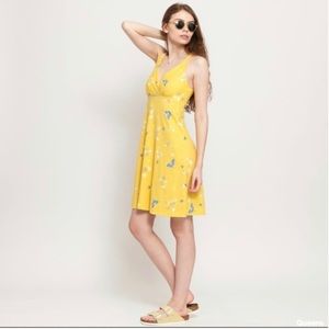 Patagonia - Amber Dawn Dress Night Pollinators Spaced: Surfboard Yellow, Size SM